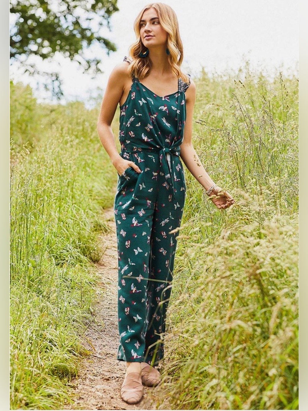 Matilda Jane Evergreen Dream Jumpsuit